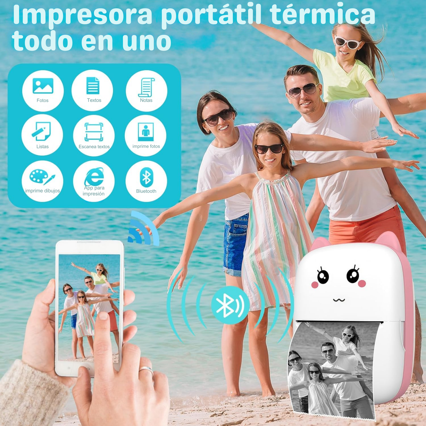 Impresora Portátil Térmica